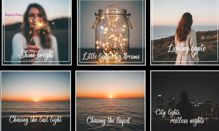 Light Captions for Instagram