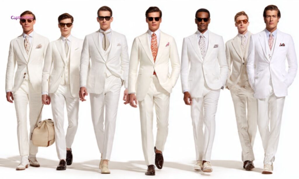 Classic White Suit Designs