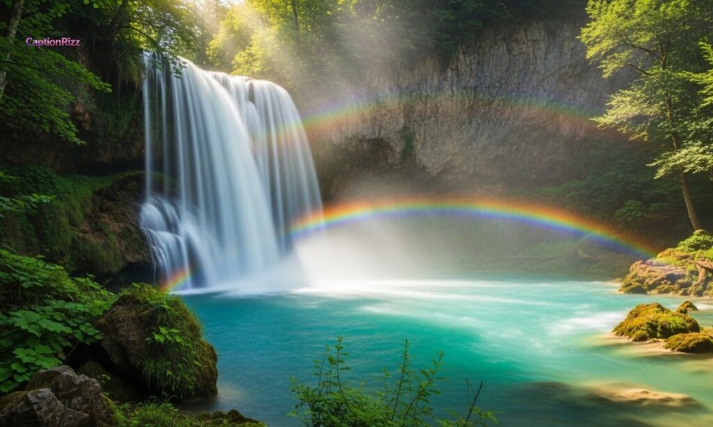 Waterfall Captions for Instagram