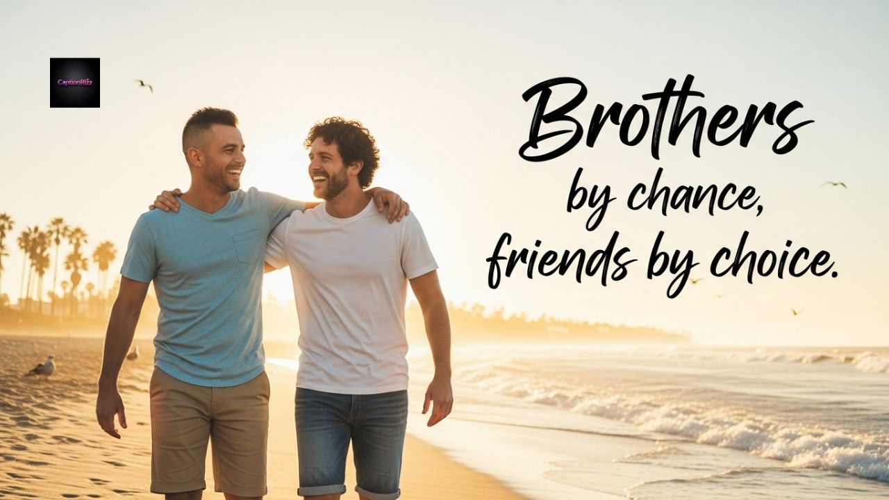600+ Best Brother Captions for Instagram to Show Your Bond