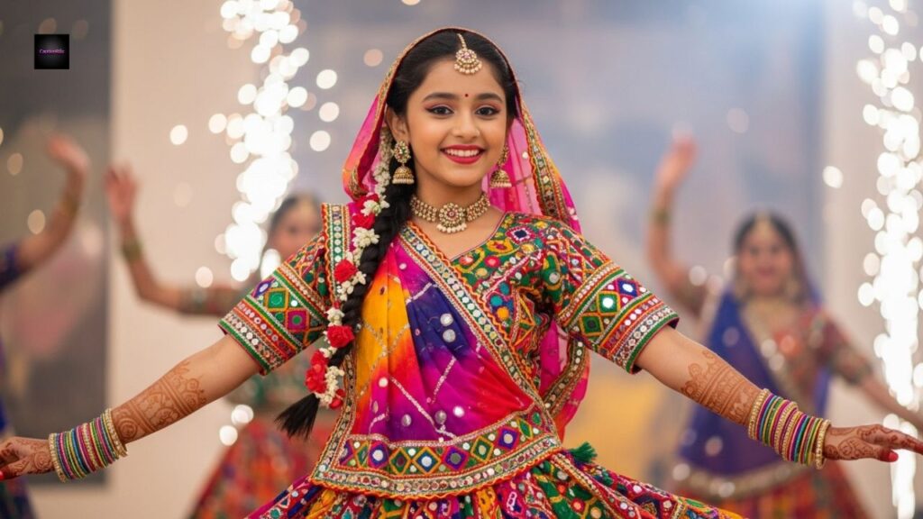 Cute Garba Look Captions For Instagram
