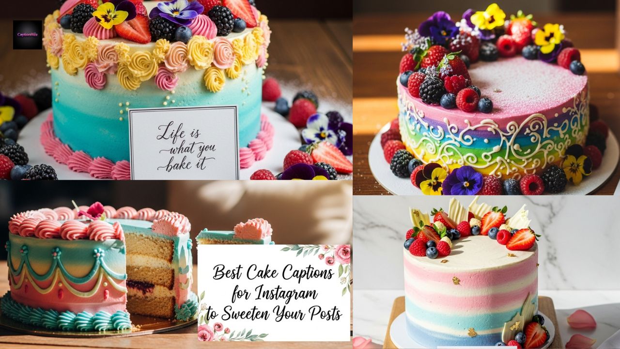 650+ Best Cake Captions for Instagram to Sweeten Your Posts