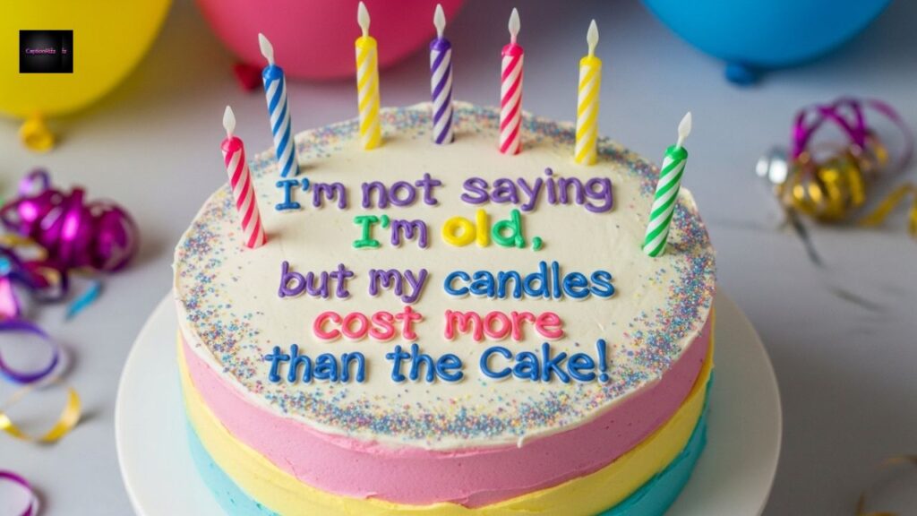 Funny Cake Captions for Instagram