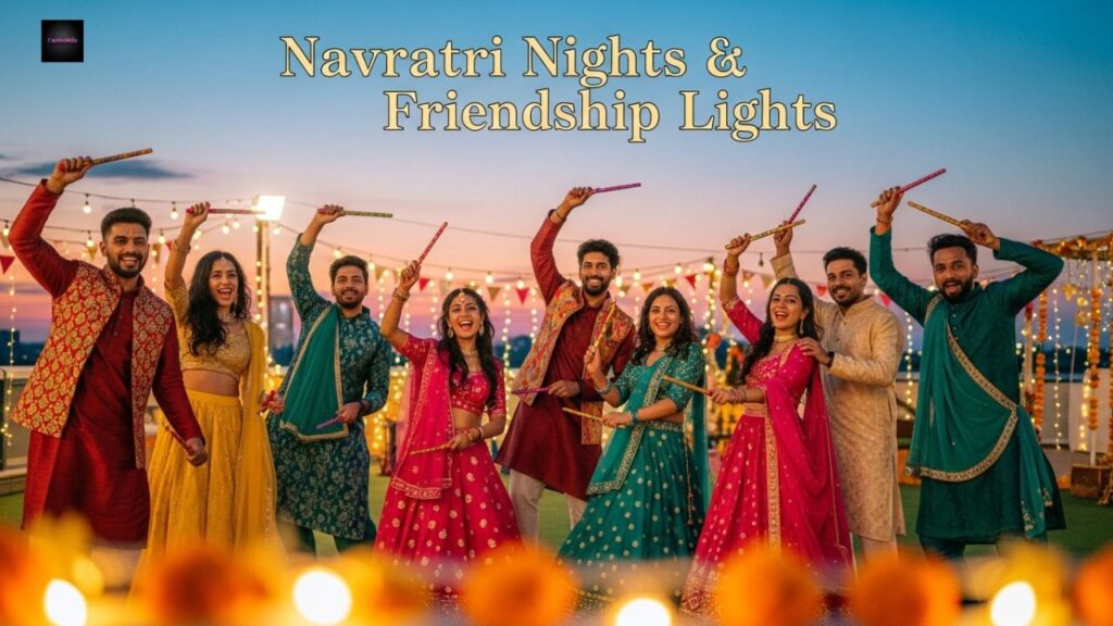 Navratri Captions For Instagram With Friends