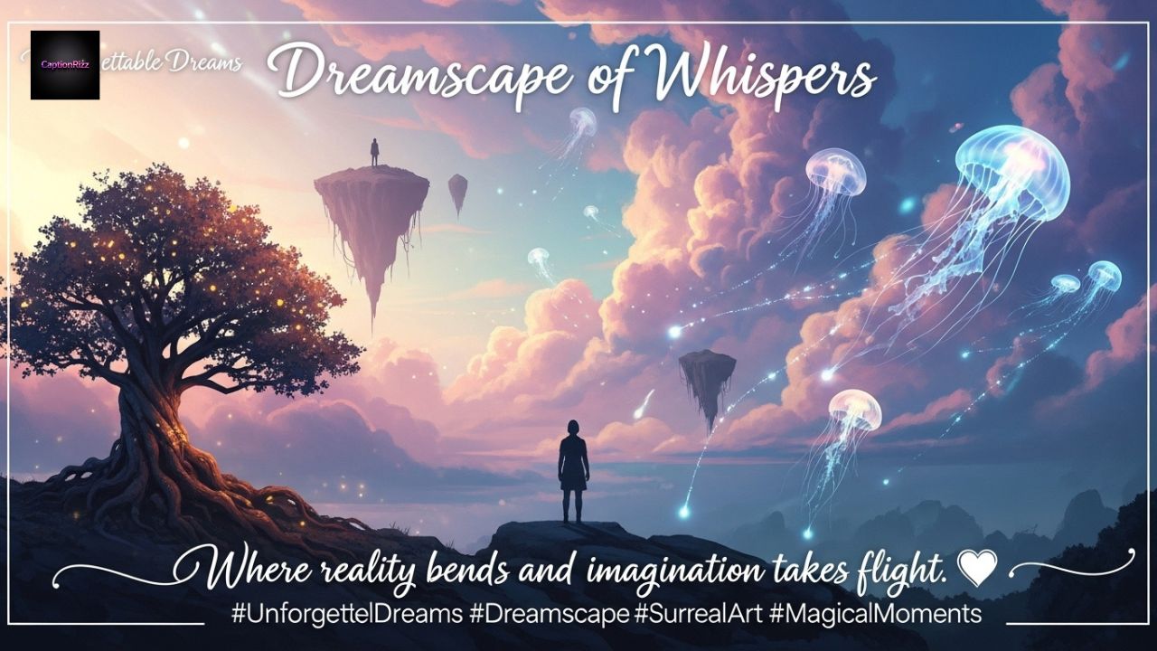 660+Unforgettable Dream Captions for Instagram