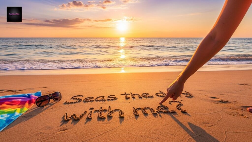 Flirty Beach Captions for Instagram