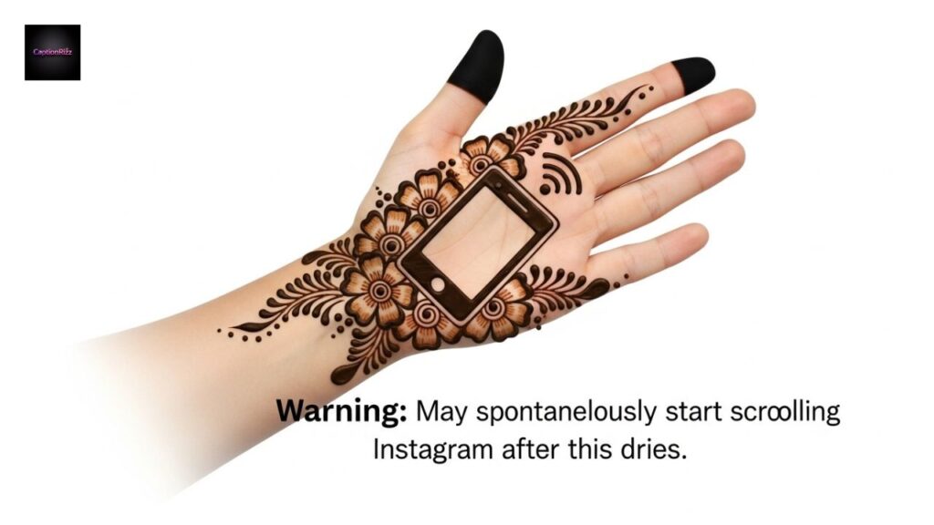 Funny Mehndi Captions for Instagram