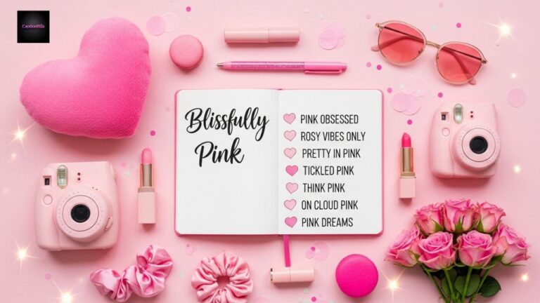 650+ Blissfully Pink Captions for Instagram Cute &amp; Trendy Ideas