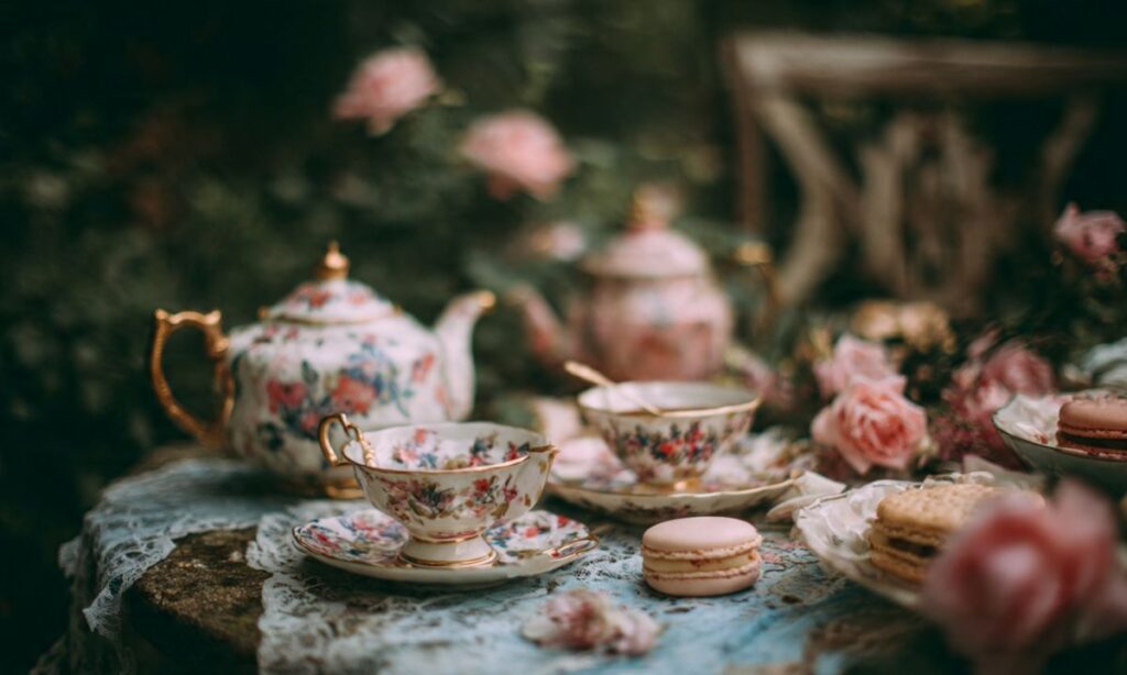 Tea Party Captions for Instagram