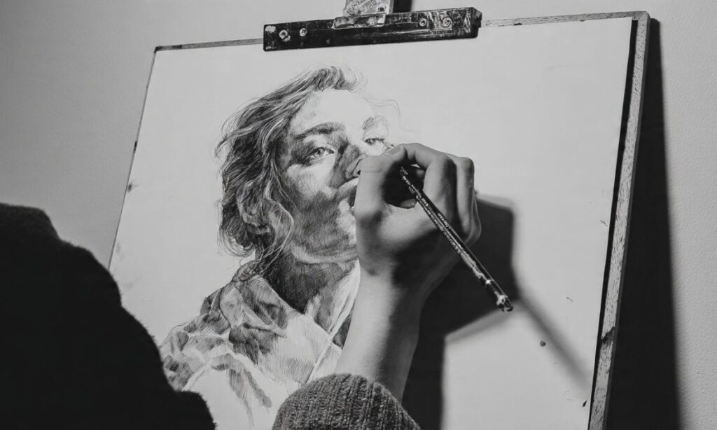 Pencil Drawing Captions For Instagram