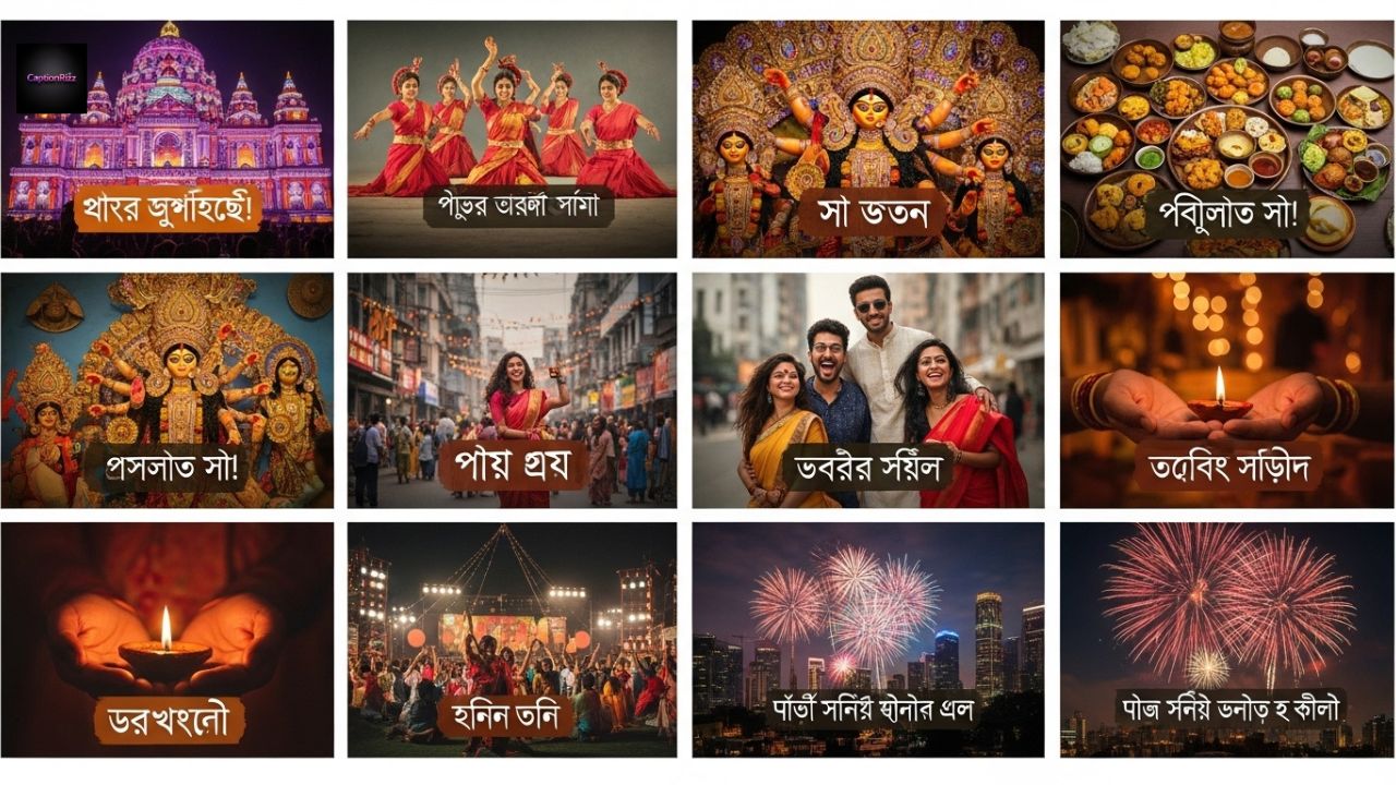 750+Ultimate Bengali Puja Captions for Instagram Magic