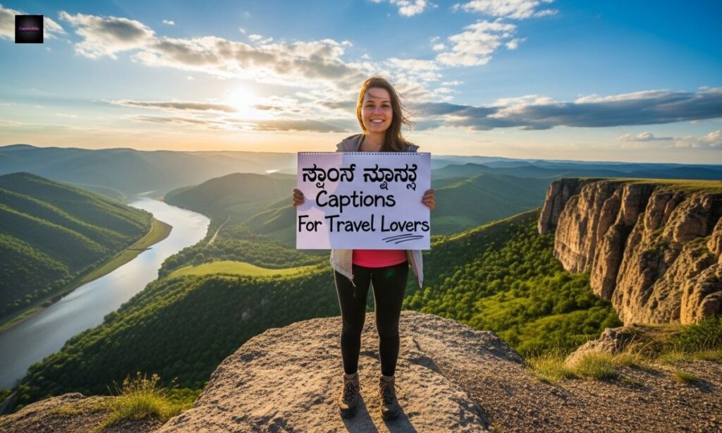 Kannada Captions For Travel Lovers