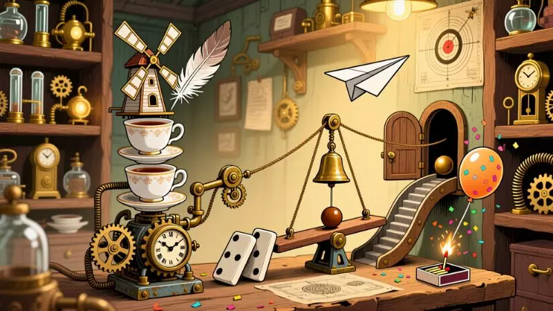 Easy Rube Goldberg Machine Ideas