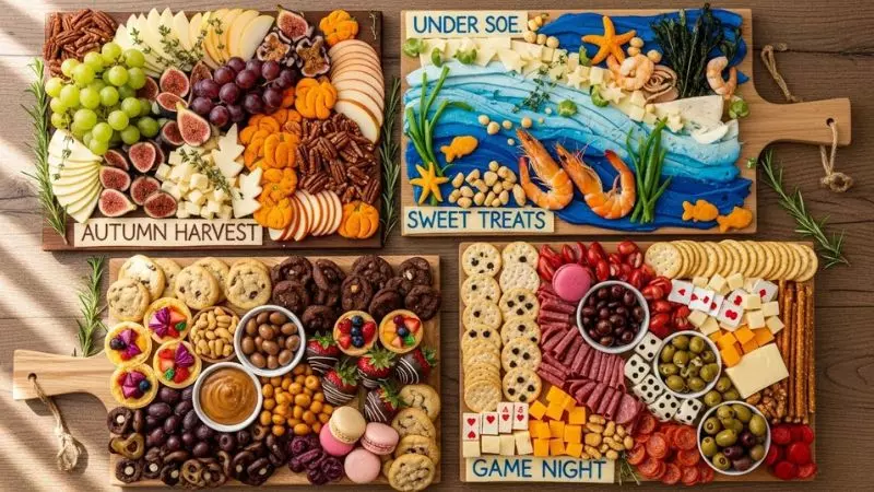 Themed & Creative Charcuterie Boards
