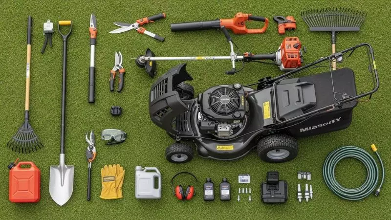 Lawn Mowing Tools & Equipment