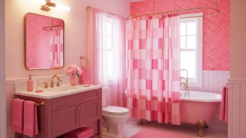 Pink Bathroom Color Ideas