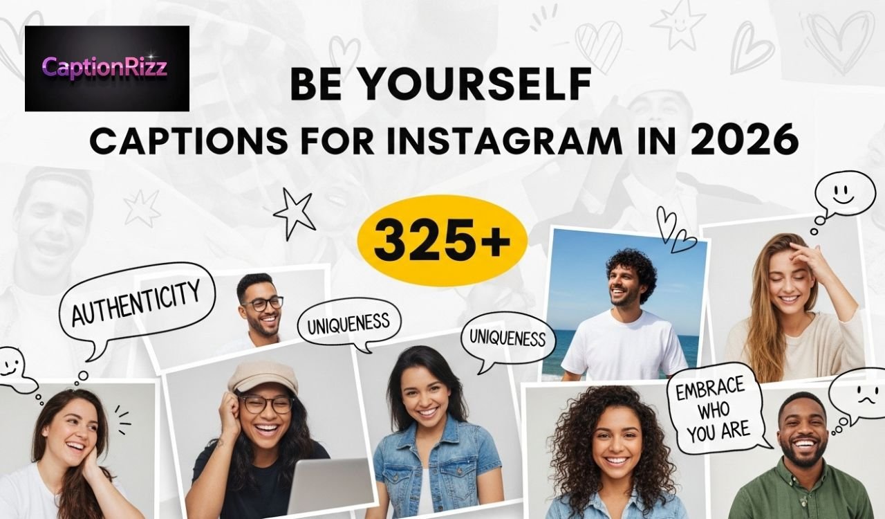 325+ Best Be Yourself Captions for Instagram in 2026