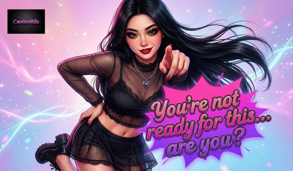 Flirty Strapon Captions for Teasing Energy