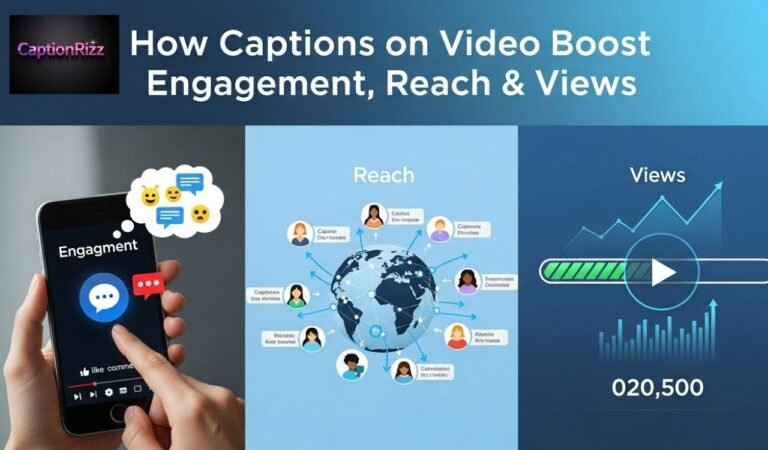 How Captions on Video Boost Engagement, Reach & Views