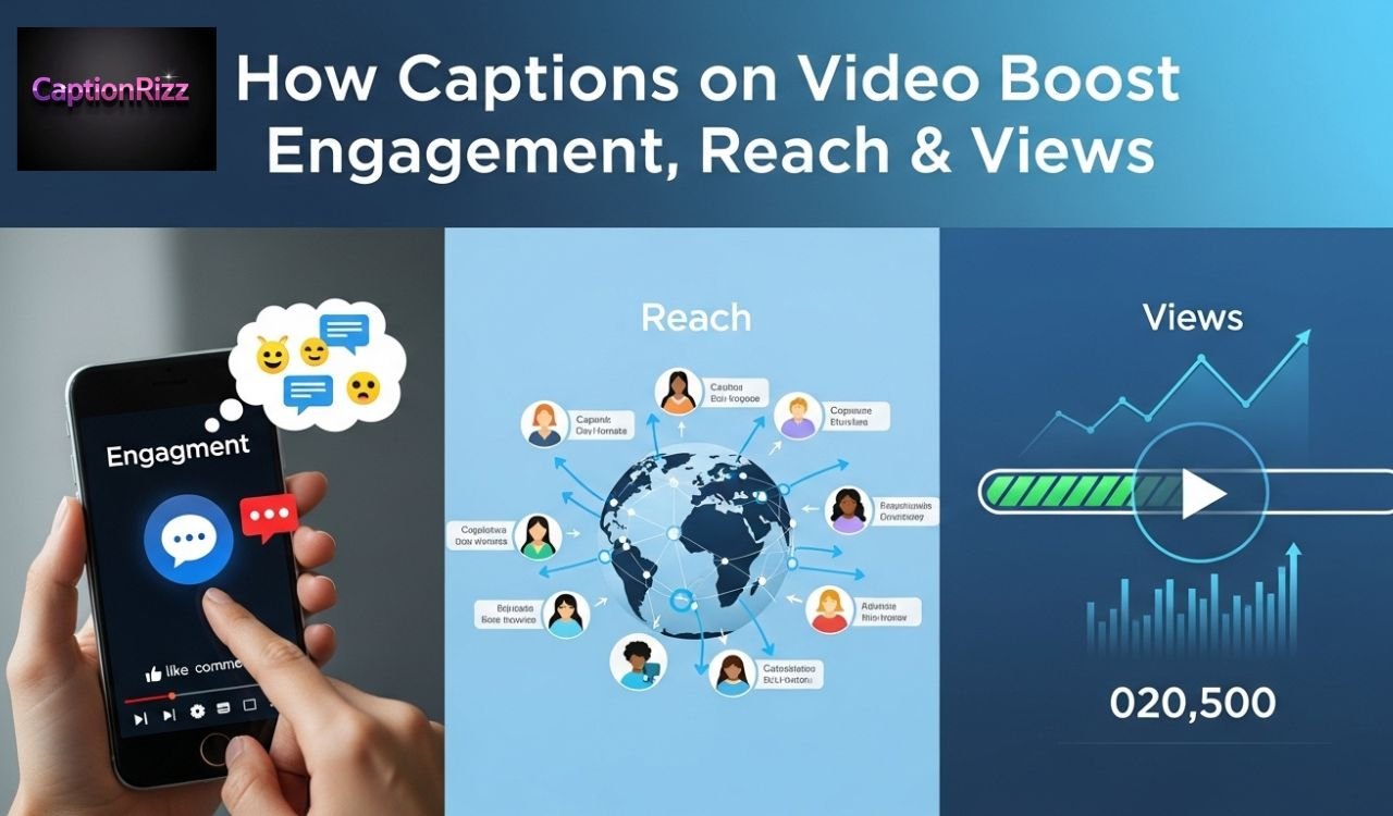 How Captions on Video Boost Engagement, Reach & Views