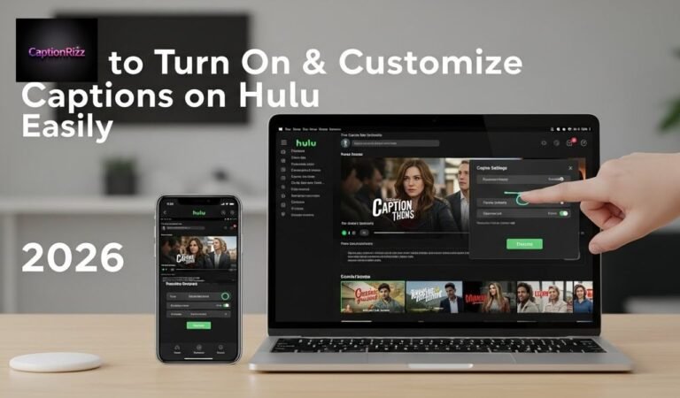 How to Turn On & Customize Captions on Hulu Easily 2026