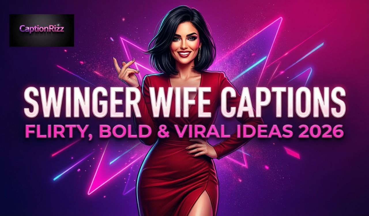 Swinger Wife Captions Flirty, Bold & Viral Ideas 2026