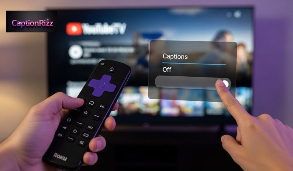 YouTube TV Turn Off Captions on Roku