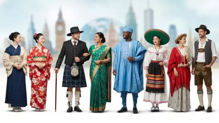 Captions for Traditional Dress