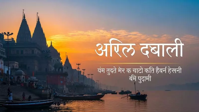 Kashi Banaras Captions for Instagram in Hindi