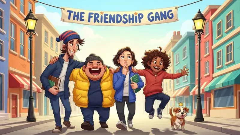 Captions About Friendship Gang