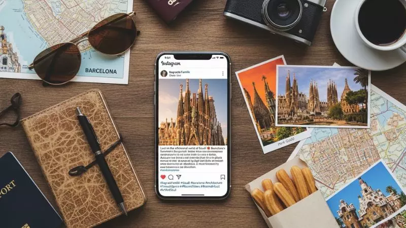 Barcelona Gaudí Instagram Captions