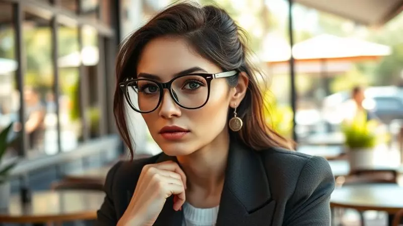 Womens Captions Glasses
