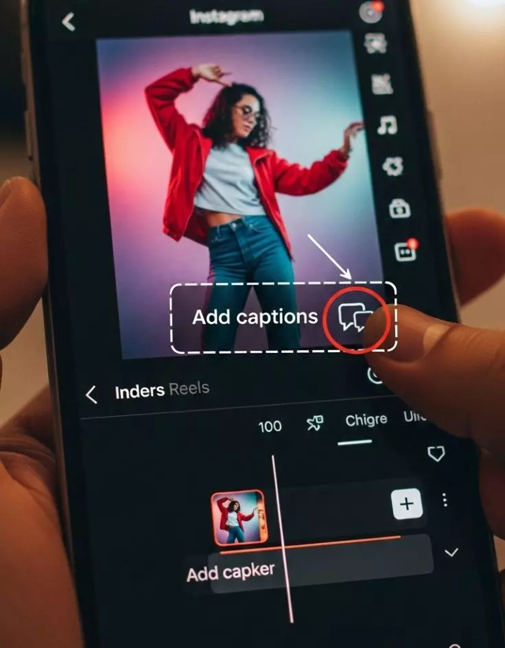 How to Add Captions on Instagram Reels