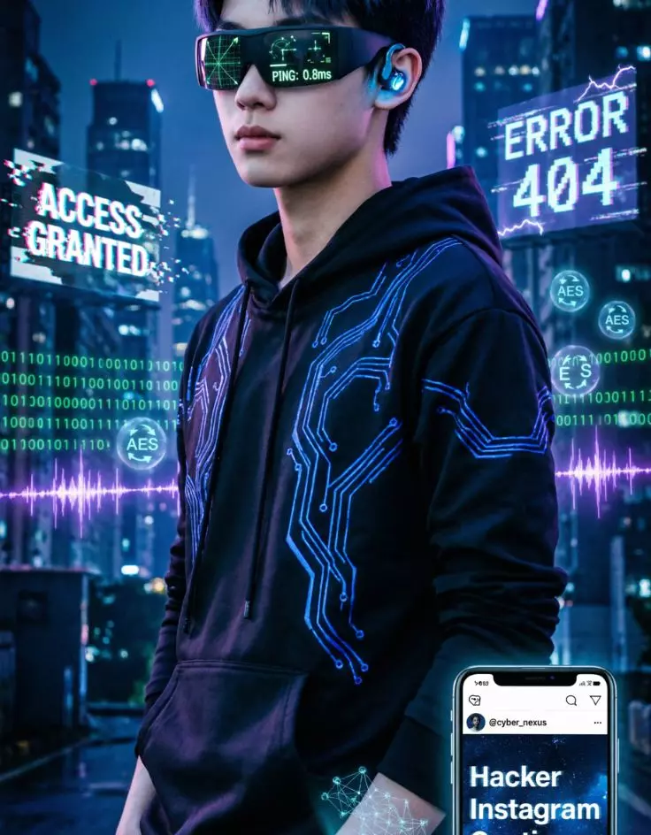 Hacker Instagram Captions for Boy