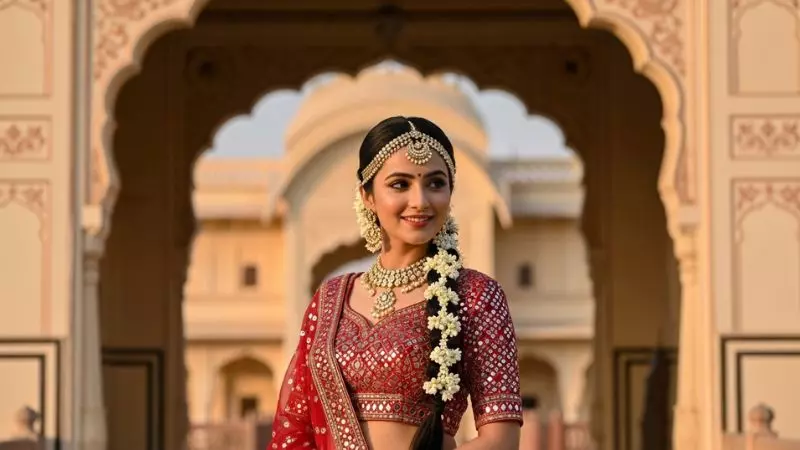 Traditional Wear Captions for Instagram for Girl