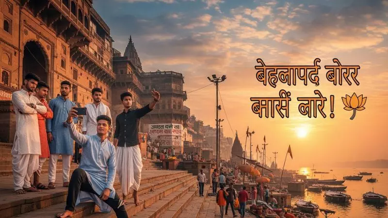 Banaras Captions for Instagram in Hindi Attitude