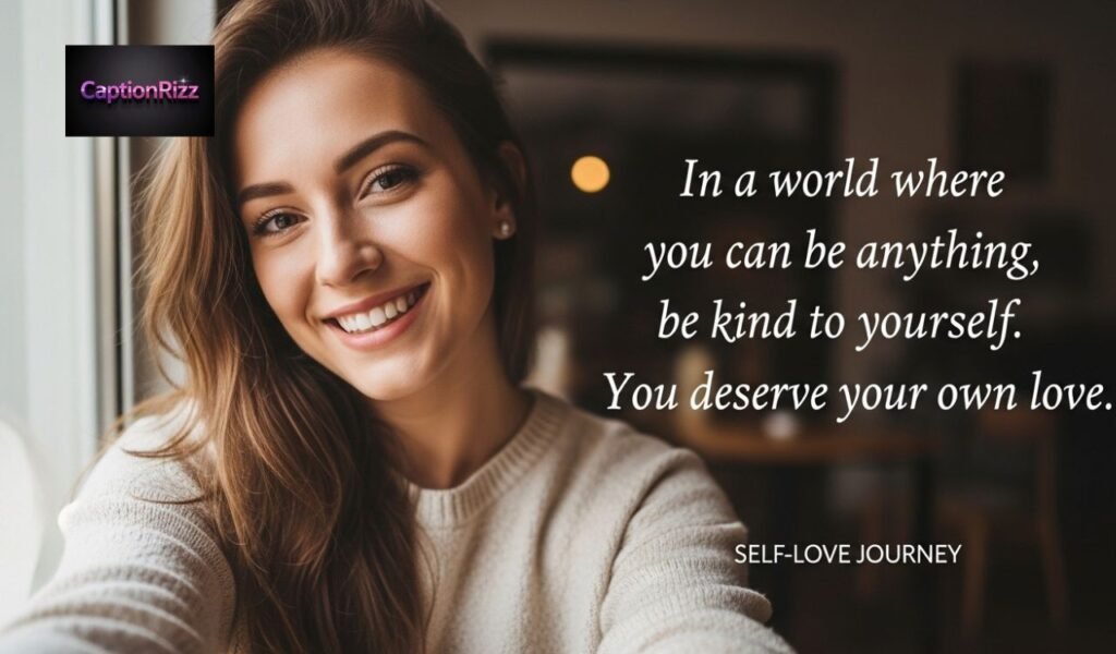 Good Captions About Self Love