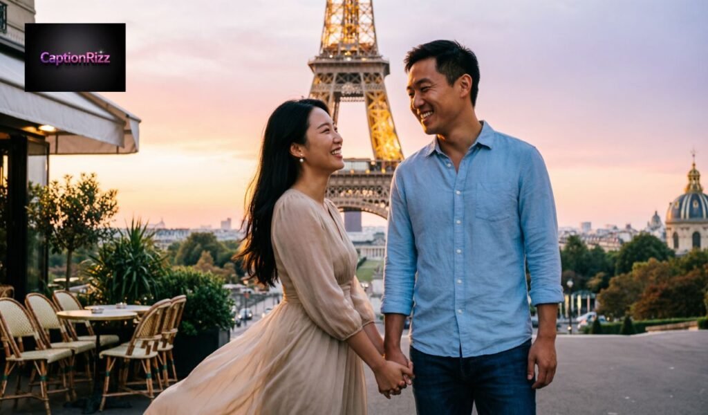 Paris Instagram Captions for Couples