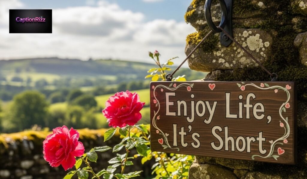 Enjoy Life Short Quotes