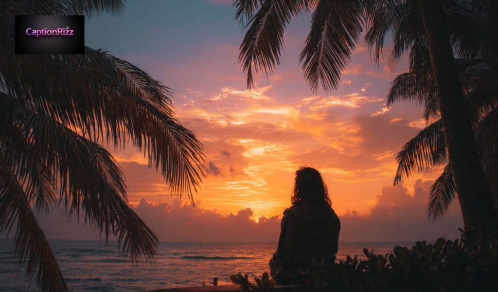 Sunset Sad Captions for Instagram