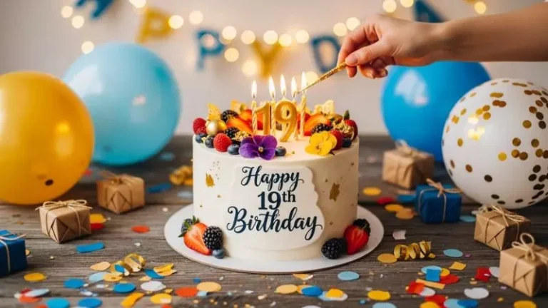 19th Birthday Captions