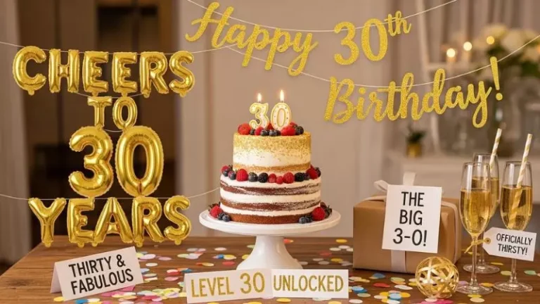 30th Birthday Captions