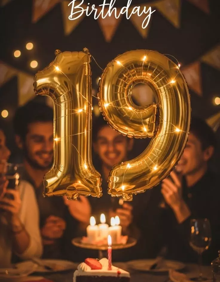 19th Birthday Captions