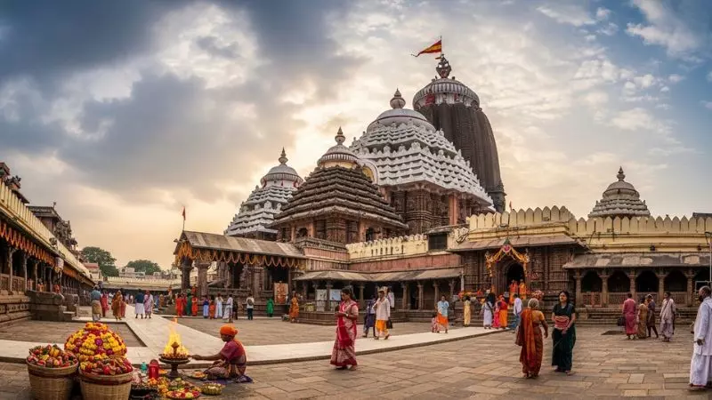 Jagannath Temple Captions for Instagram