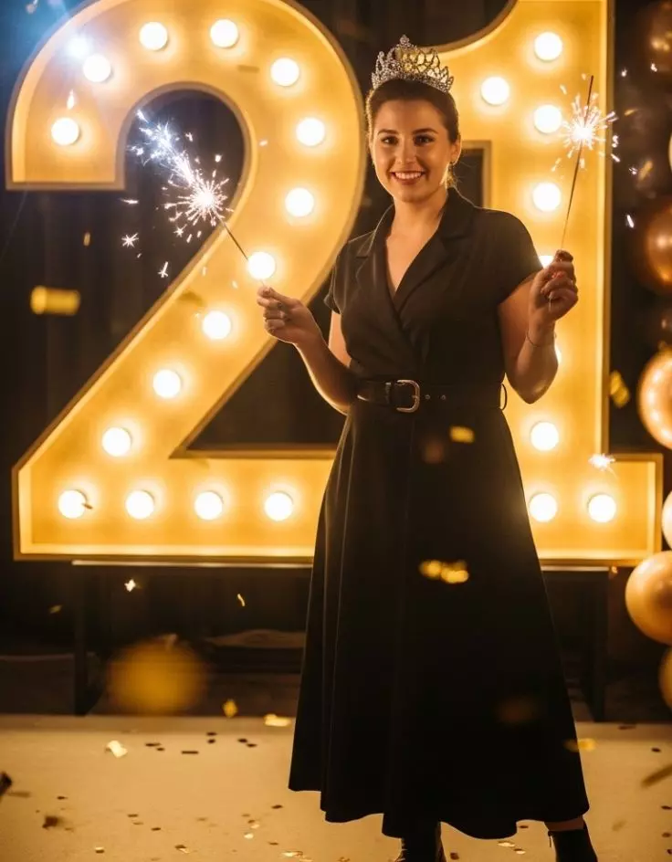 21st Birthday Captions for Yourself