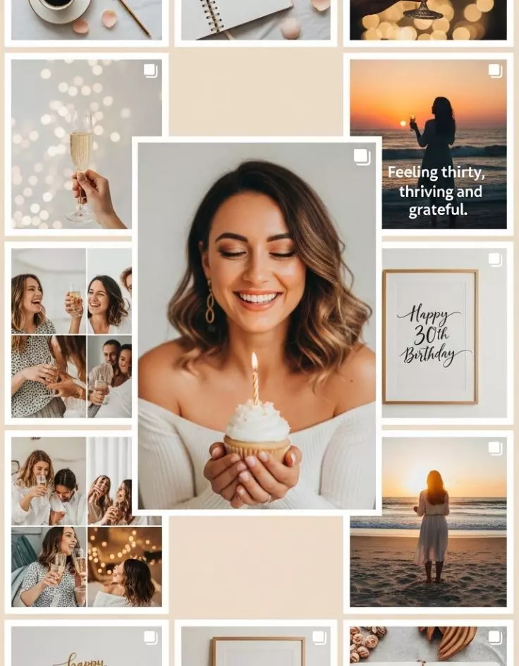Instagram Captions for Turning 30 Woman