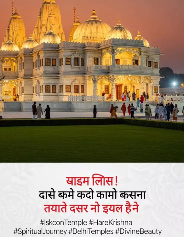 Iskcon Temple Captions For Instagram In Hindi