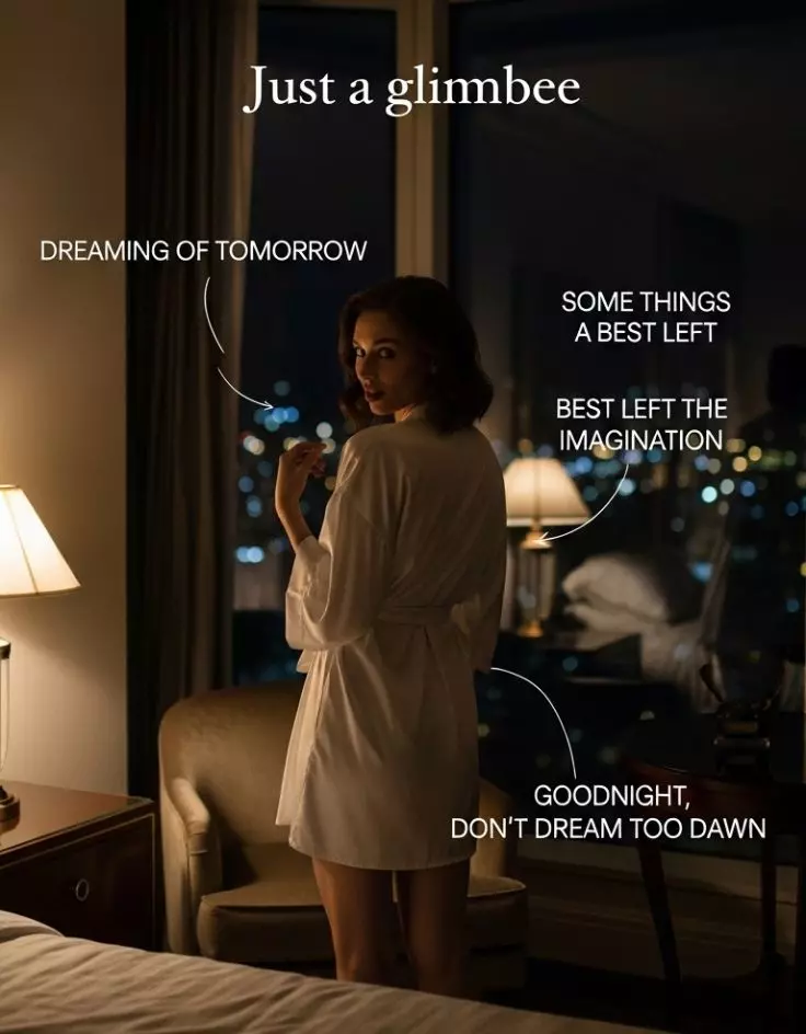 Nighttime Tease Denial Captions for Instagram