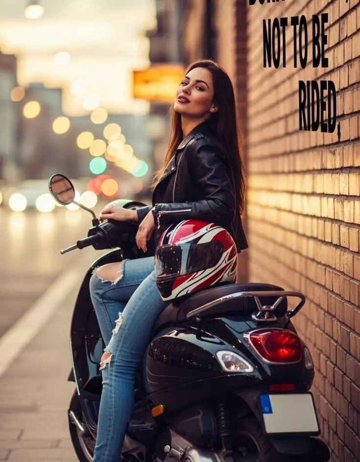 Scooty Captions for Instagram for Girl Attitude