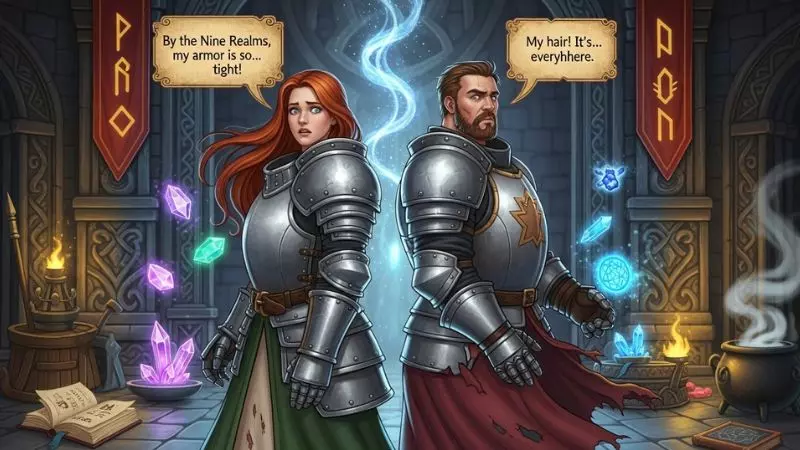 Magical Body Swap Captions Inspired by Fantasy